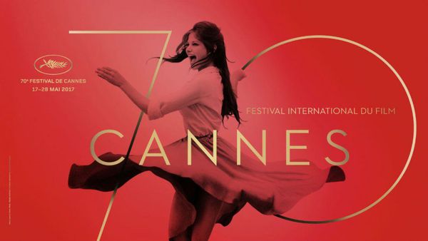 The official Cannes 70th edition poster, featuring Claudia Cardinale